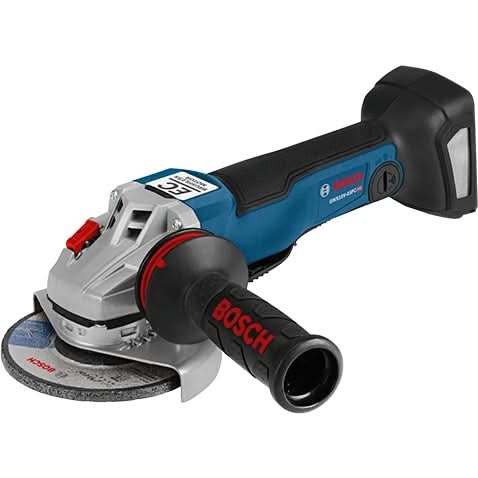 Bosch GWS18V-45PCN 18V EC Brushless Connected-Ready 4-1/2″ Angle Grinder w/ No Lock-On Paddle Switch, Tool Only