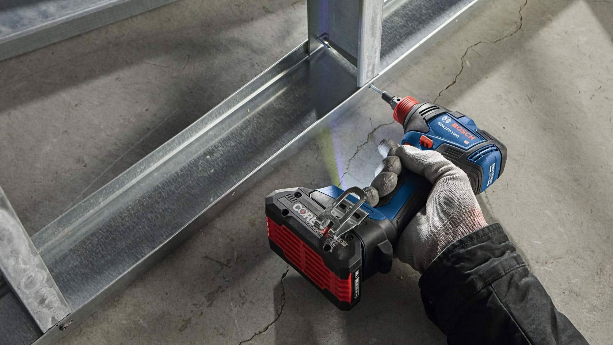 Bosch GXL18V-233B25 18V 1/2 In. Hammer Drill/Driver and Freak Two-in-One Impact Driver CORE18V 4.0Ah Kit - Image 2