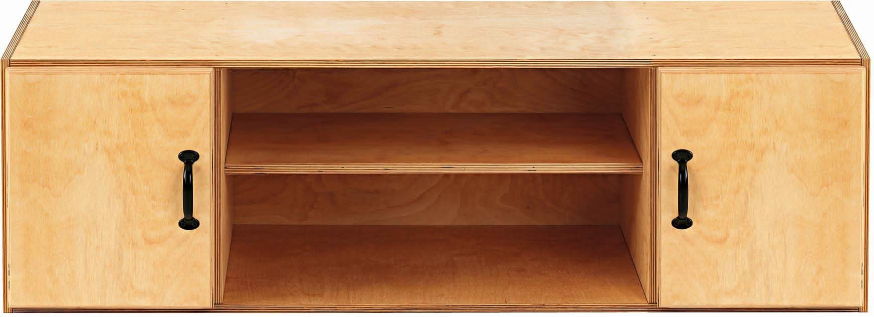 Sjobergs SJO-33276 Storage Cabinet w/ 2-Shelves + 2-Doors - Image 1