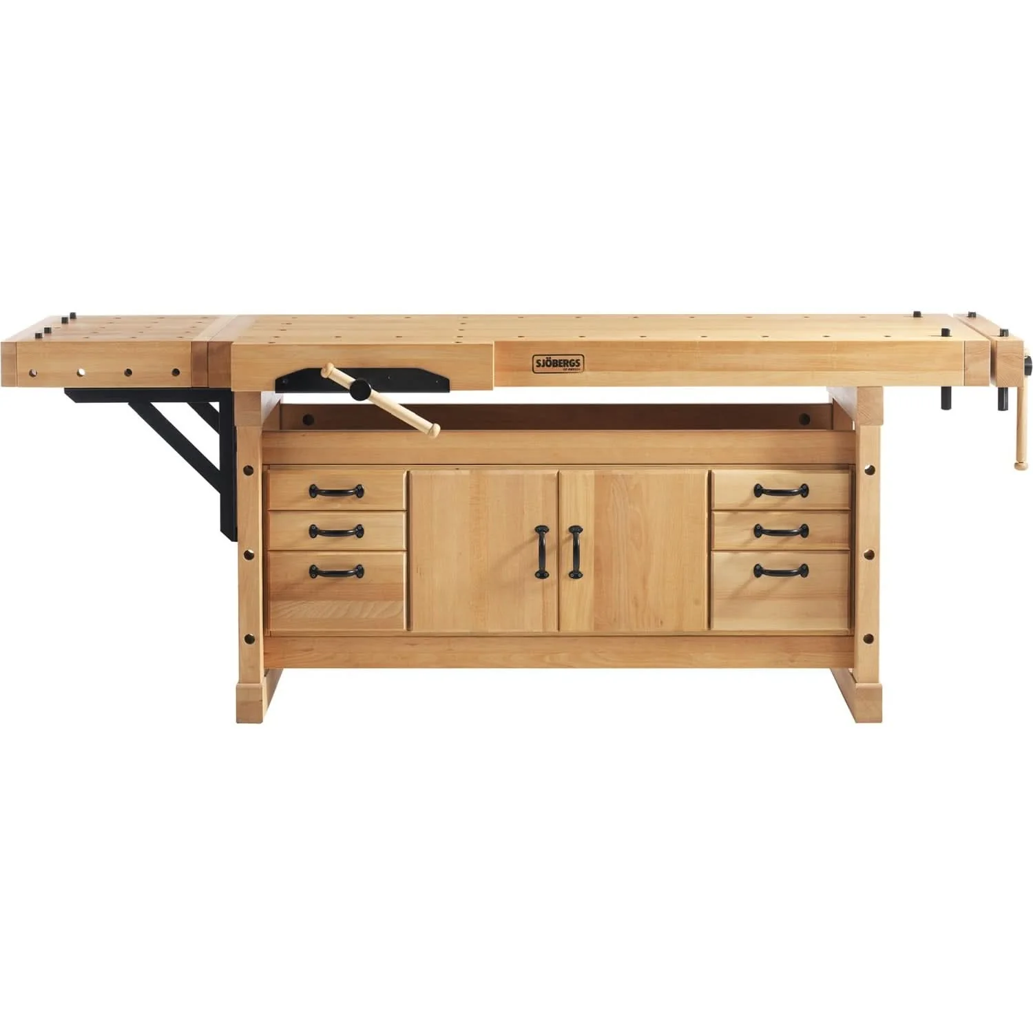 Sjobergs SJO-33464 Storage Cabinet w/ 6-Drawers + 2-Doors - Image 2