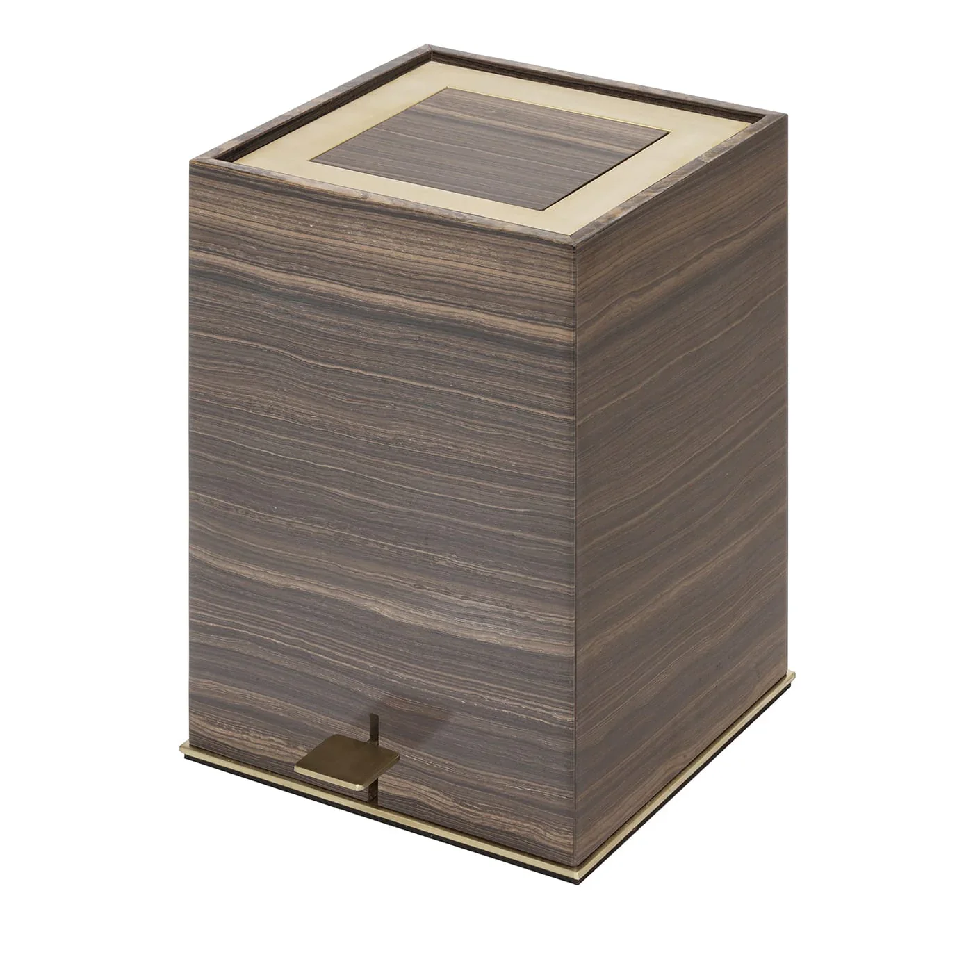 GIOBAGNARA | POSITANO MARBLE PEDAL BIN SQUARE | $2,665.00 - Image 1