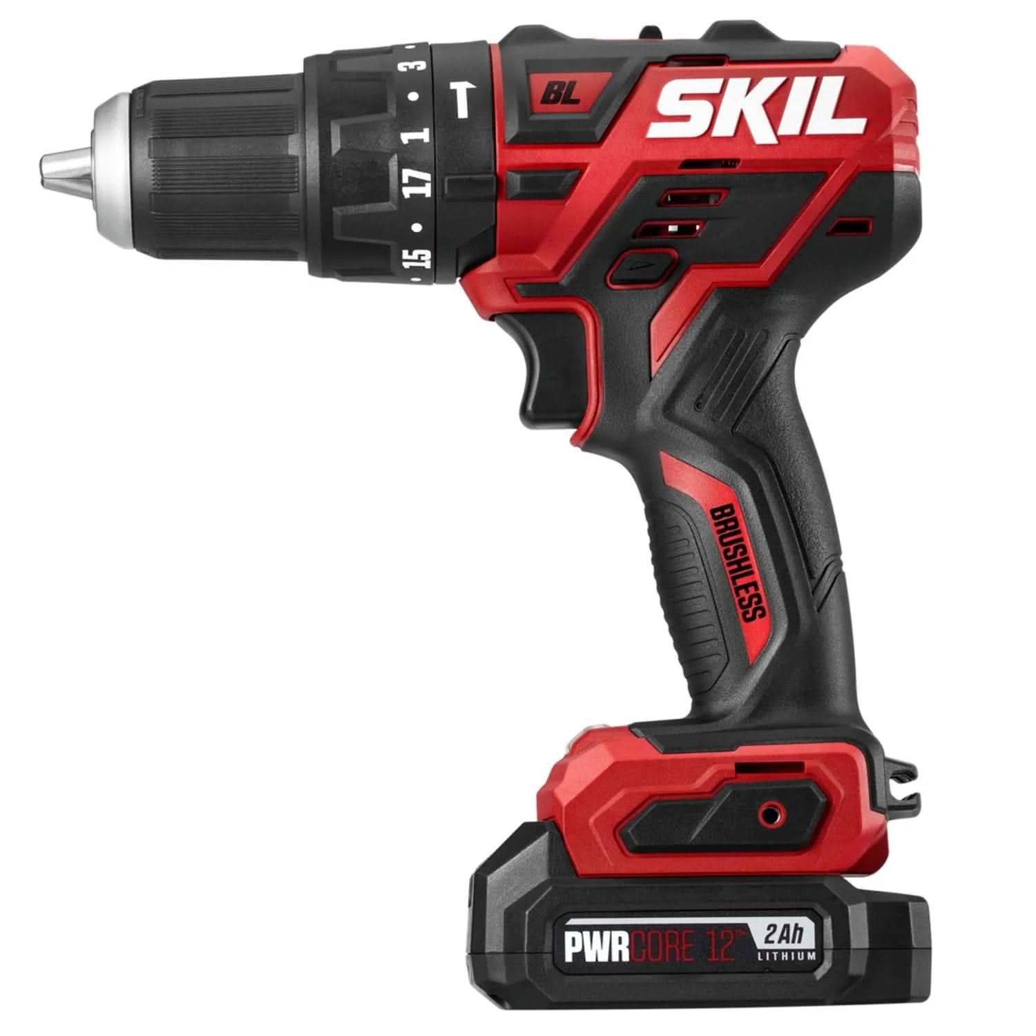 SKIL HD5290A-10 PWR CORE 12 Brushless 12V 1/2" Hammer Drill Kit with PWR JUMP Charger - Image 2