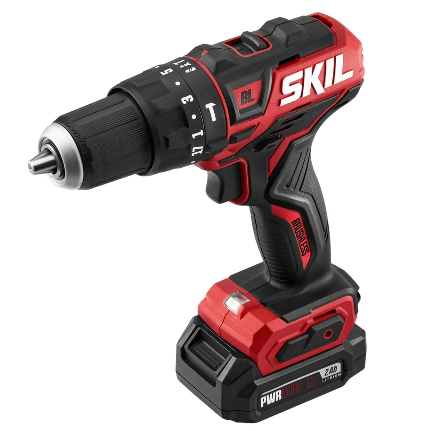 SKIL HD5290A-10 PWR CORE 12 Brushless 12V 1/2" Hammer Drill Kit with PWR JUMP Charger - Image 3