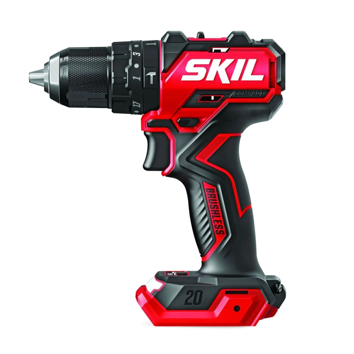 SKIL PROMO HD6294B-00 PWR CORE 20 Brushless 20V 1/2 In. Compact Hammer Drill Tool Only (PROMO) - Image 3