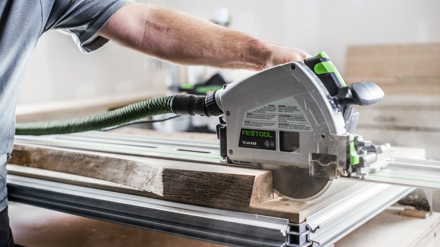 Festool 576726 TS 60 KEB-F-Plus Plunge Cut Track Saw Set - Image 3