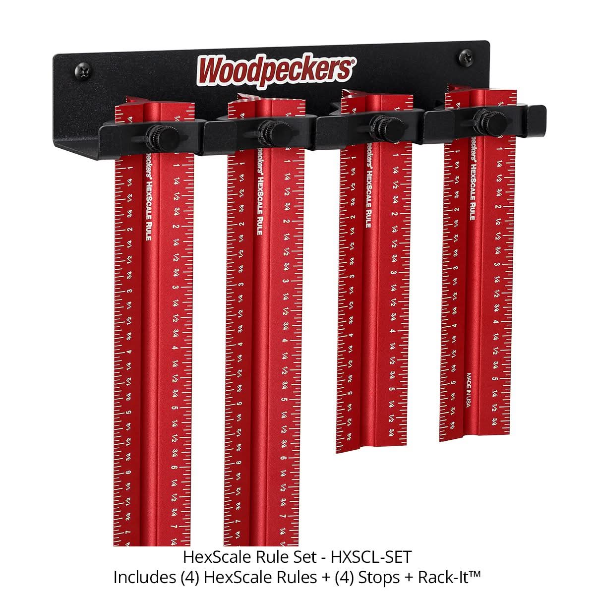 Woodpeckers I-CF6B-I in-DEXABLE Center Finder w/ 6" Blade and Rack-It - Image 2