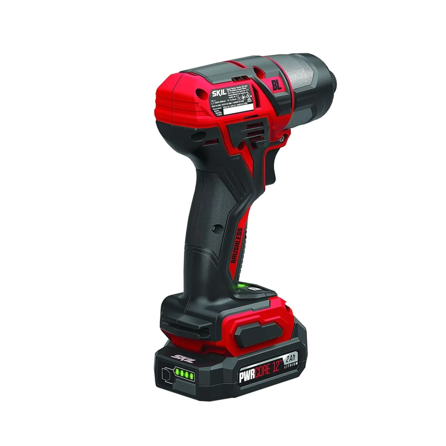 SKIL ID574402 PWRCore 12 Brushless 12V 1/4” Hex Impact Driver with PWR JUMP Charger