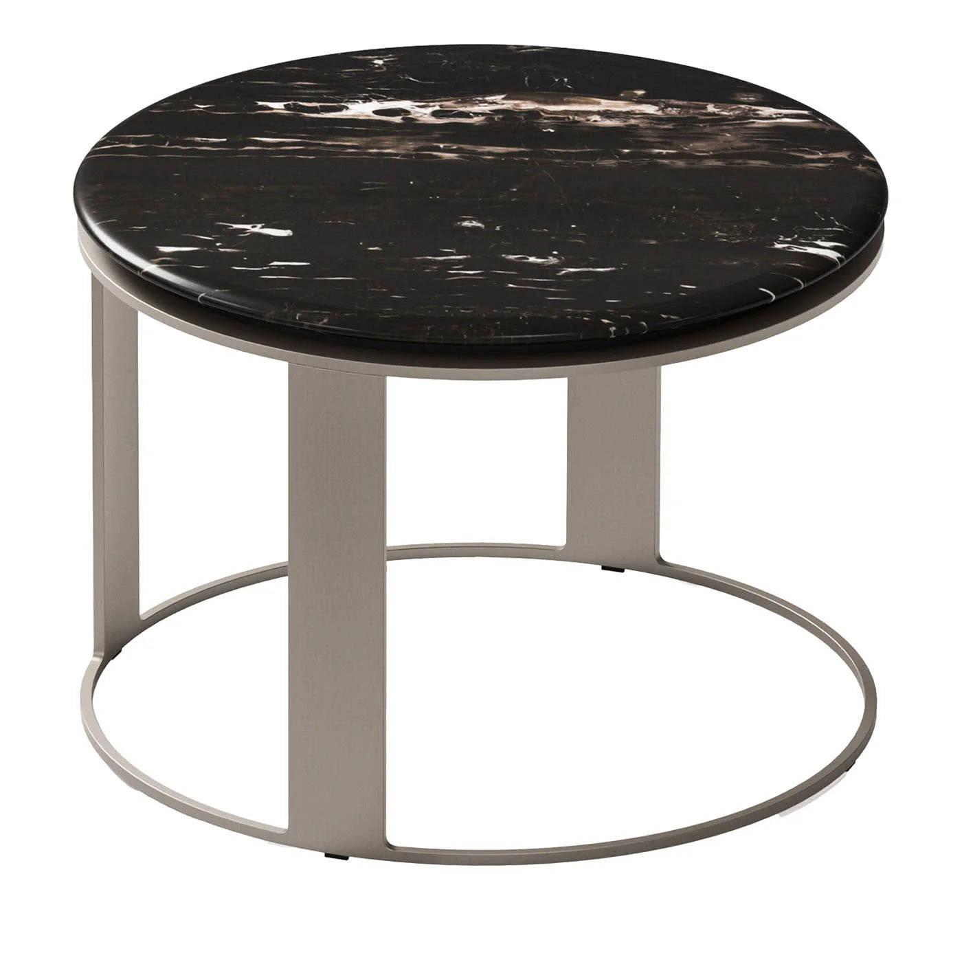 DENIS BLACK PORTERO MARBLE COFFEE TABLE I ,250.00