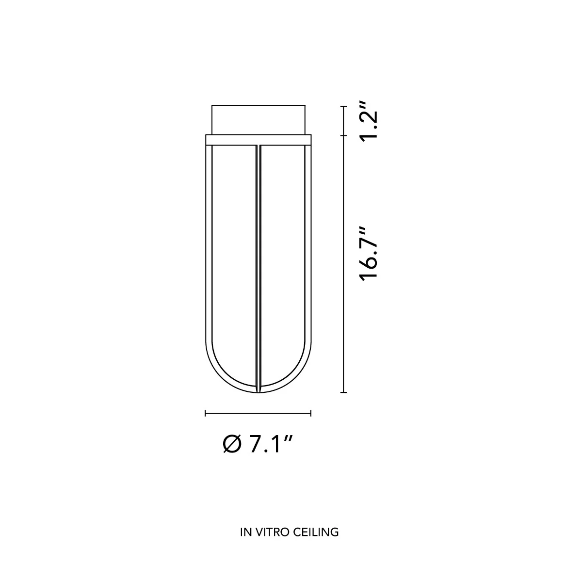 FLOS | IN VITRO CEILING LIGHT | $5,360.00 - $5,904.00 - Image 3