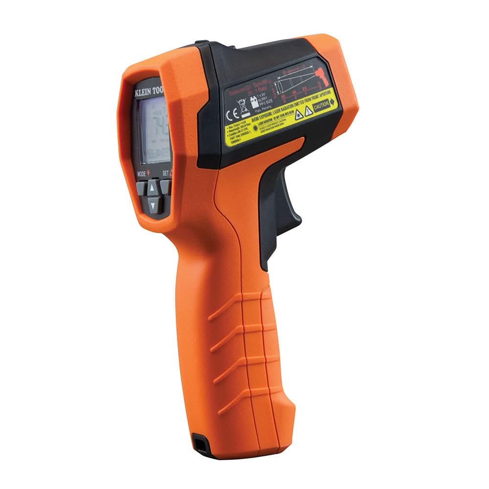Klein Tools IR10 Dual-Laser Infrared Thermometer, 20:1 - Image 2