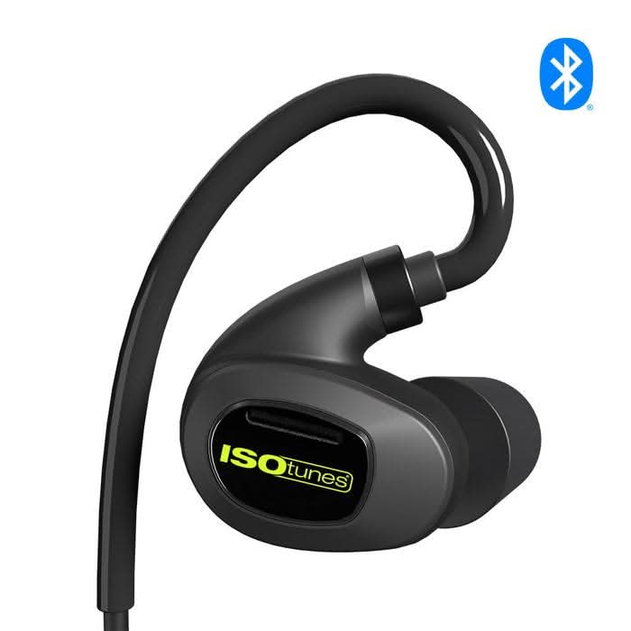 ISOTunes IT-23B PRO 3.0 Bluetooth Earbuds, Matte Black - Image 2