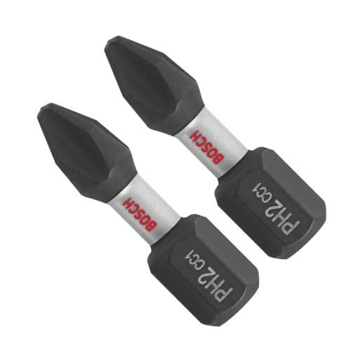 Bosch ITDPH2102 2-Piece Driven 1-in. Impact Phillips #2 Insert Bits