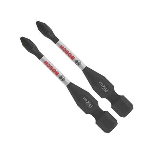 Bosch ITDPH2202 2-Piece Driven 2-in. Impact Phillips #2 Power Bits