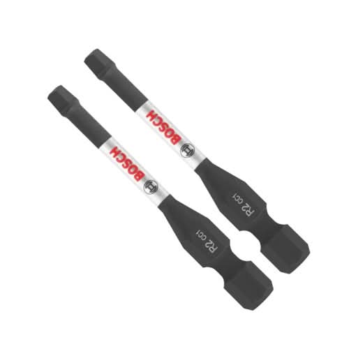 Bosch ITDSQ2202 2-Piece Driven 2-in. Impact Square #2 Insert Bits