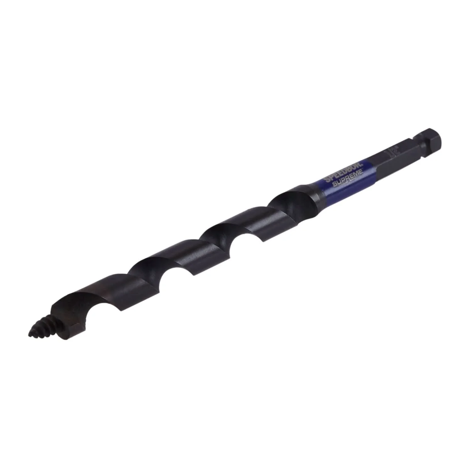 Irwin IWAX3015 SPEEDBOR SUPREME Auger Bit, 1/2″ x 7-1/2″