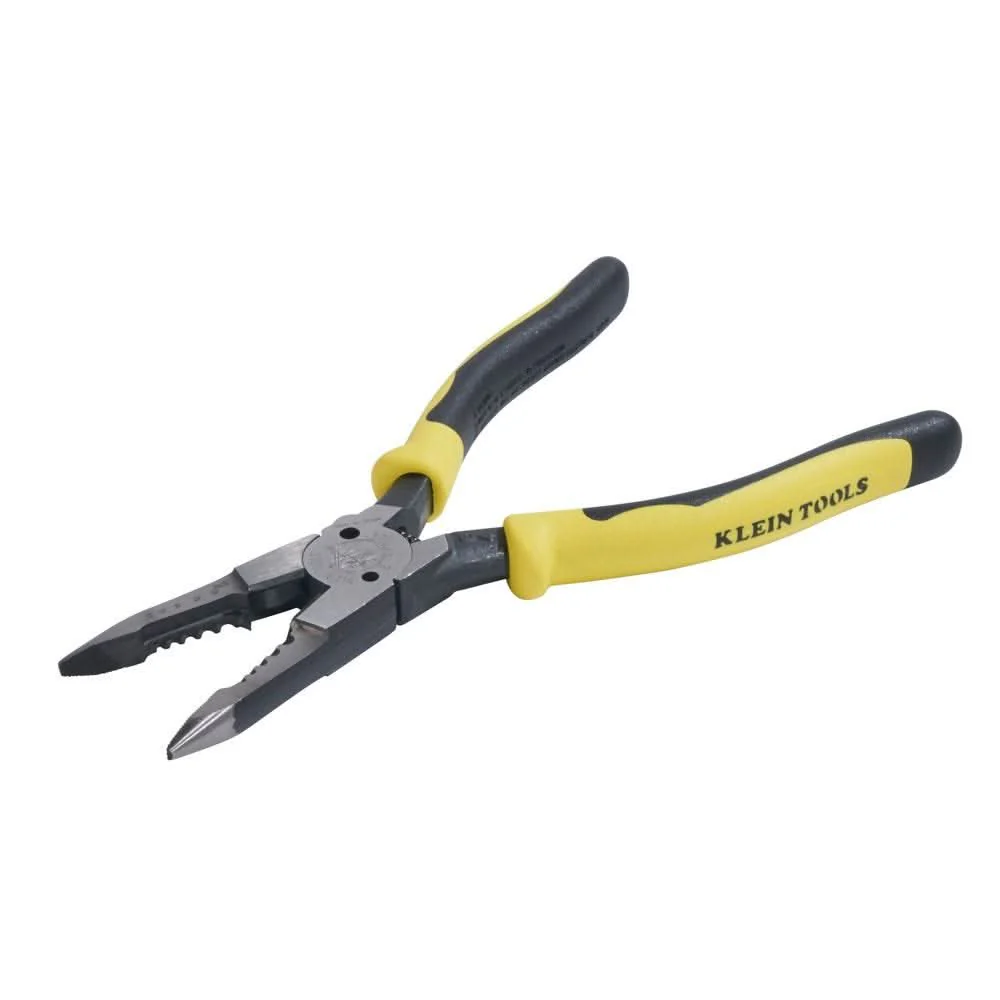 Klein Tools J206-8C Pliers, All-Purpose Needle Nose, Spring Loaded, Cuts, Strips, 8.5-Inch - Image 2