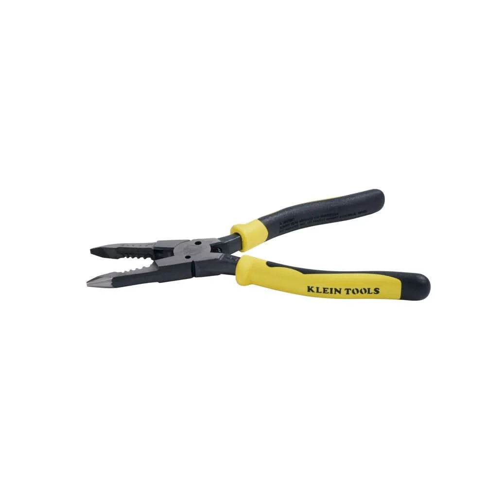 Klein Tools J206-8C Pliers, All-Purpose Needle Nose, Spring Loaded, Cuts, Strips, 8.5-Inch - Image 3