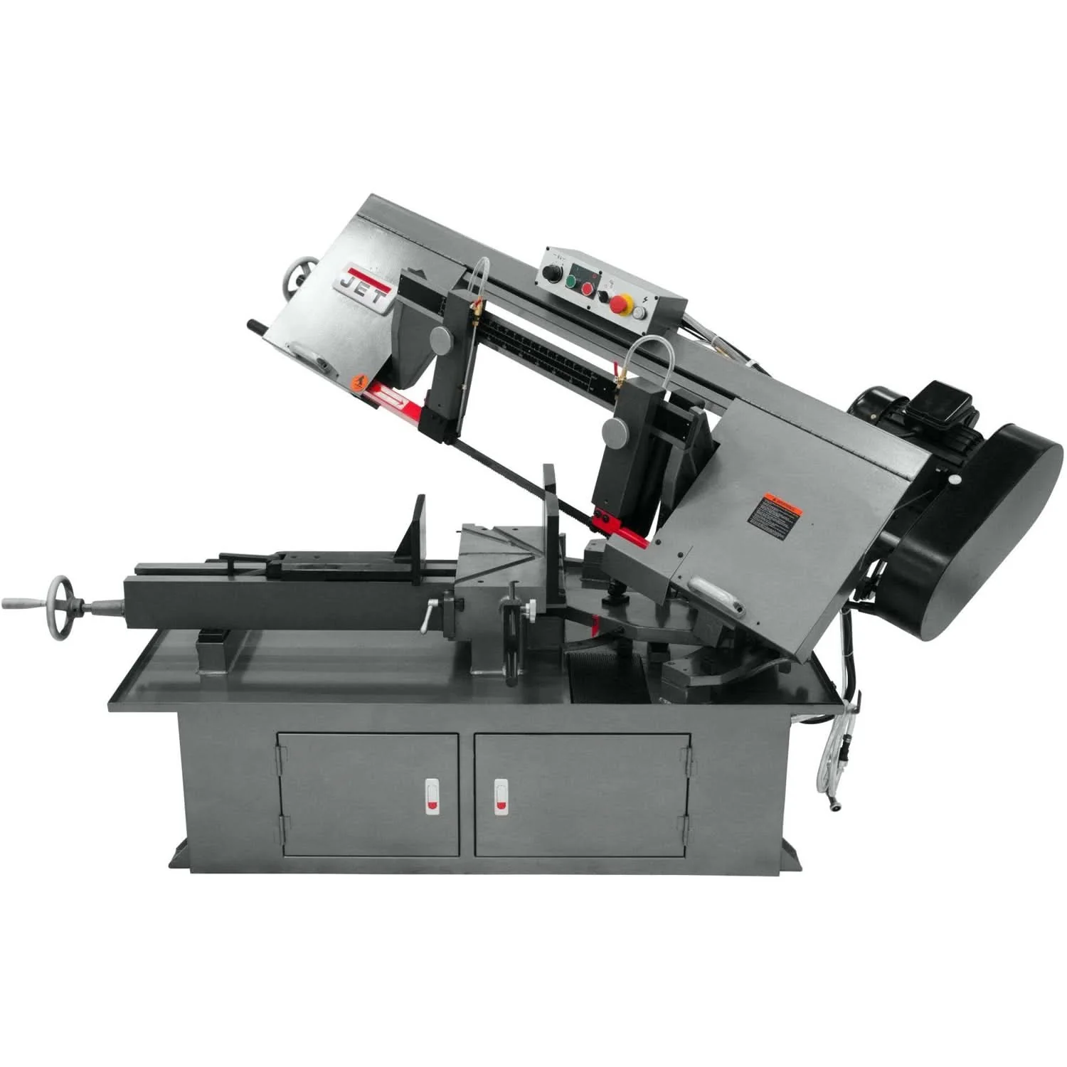 Jet 413411 MBS-1018-1 , 10″ x 18″ Horizontal Dual Mitering Bandsaw
