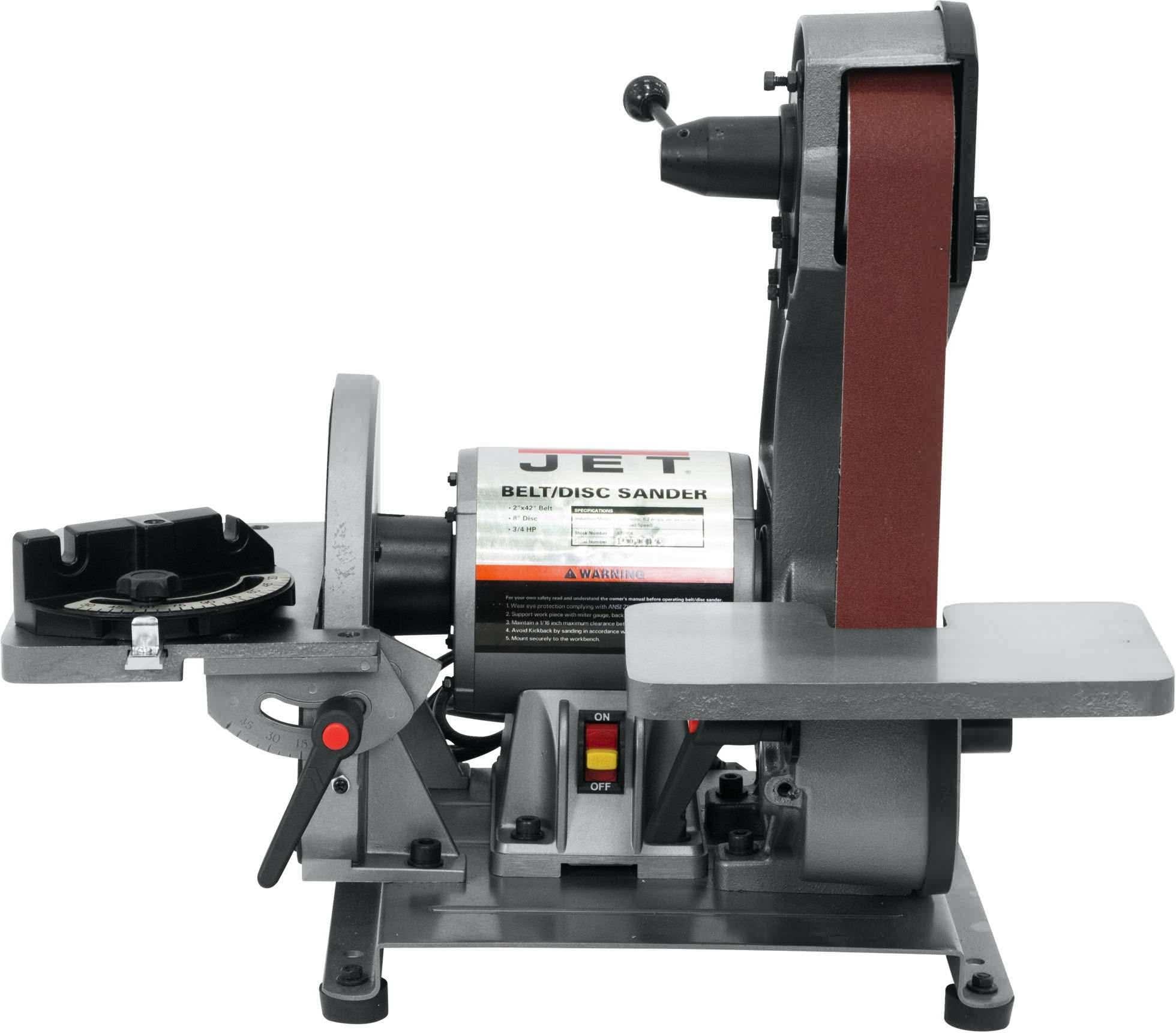 Jet 577004 J-41002 2x 42 Bench Belt and 8-Inch Disc Sander - Image 2