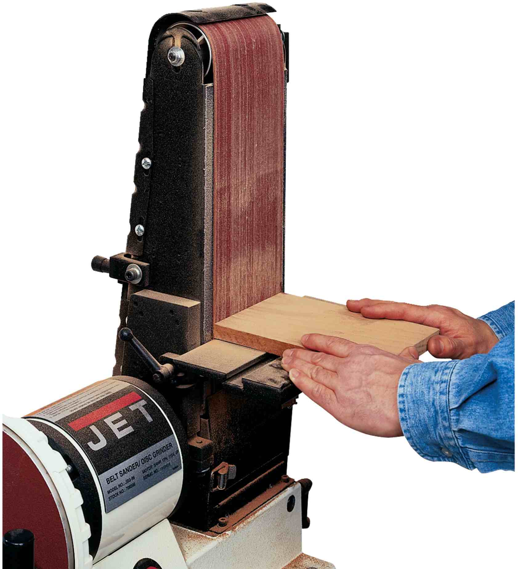 Jet 708595 JSG-96, Benchtop 6" x 48" Belt / 9" Disc Sander, 3/4HP 1Ph, 115V - Image 3