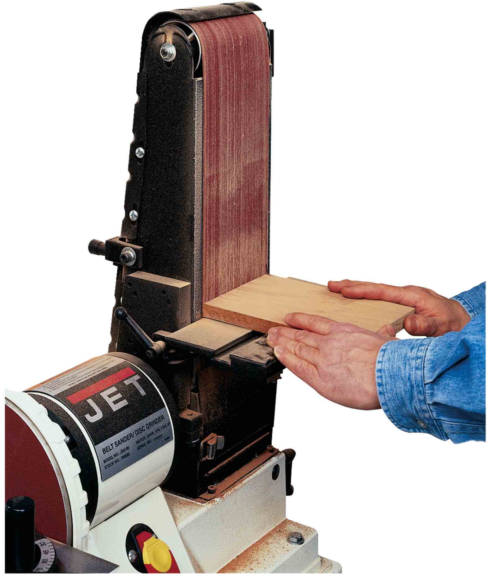 Jet 708596K JSG-96OS, 6" x 48" Belt / 9" Disc Sander with Open Stand, 3/4HP 1Ph, 115V - Image 3