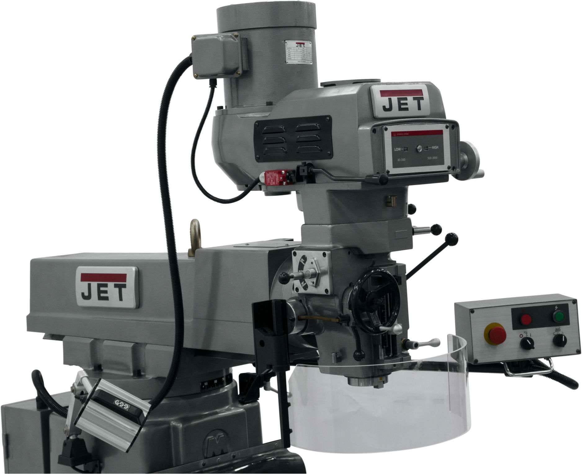 Jet Tools 690025 JTM-1254VS Variable Speed Vertical Mill Machine 230/460V, 3Ph - Image 3