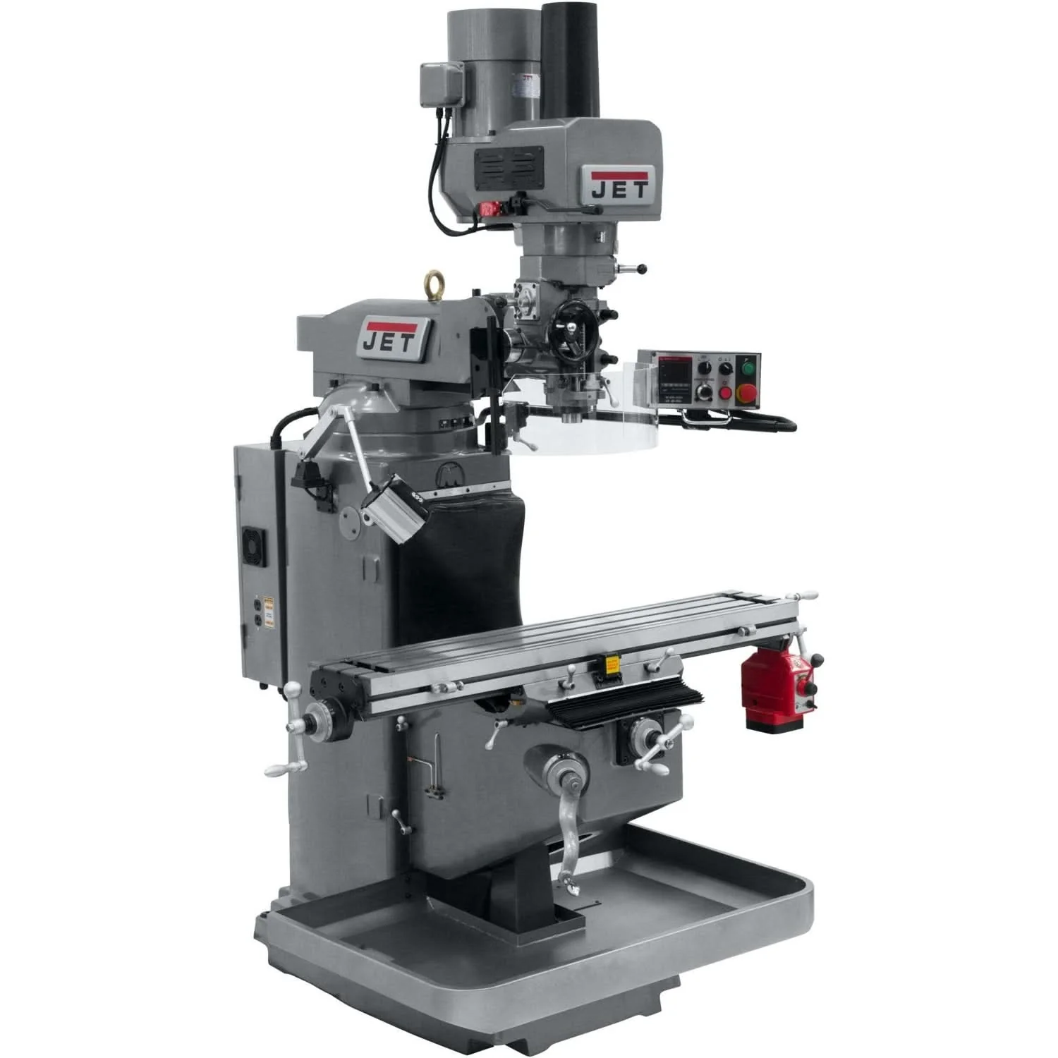 Jet Tools 690502 JTM-949EVS Mill With X-Axis Powerfeed and Air Powered Draw Bar