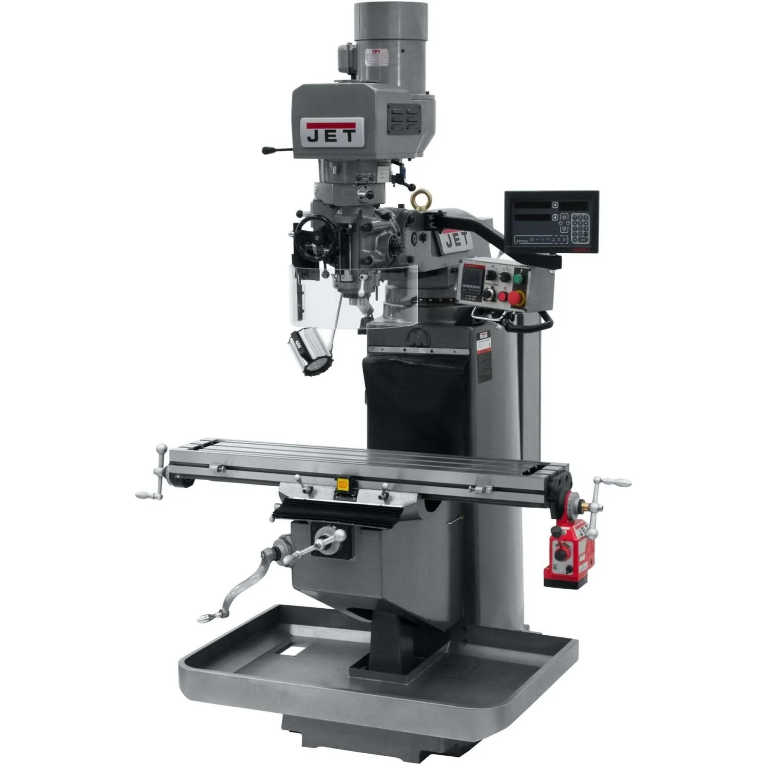 Jet Tools 690545 JTM-949EVS Mill With 3-Axis Newall DP700 DRO (Quill) With X-Axis Powerfeed - Image 1