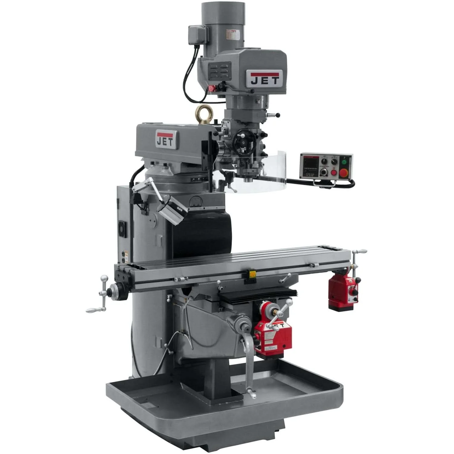 Jet Tools 690603 JTM-1050EVS2/230 Mill With X and Y-Axis Powerfeeds - Image 1