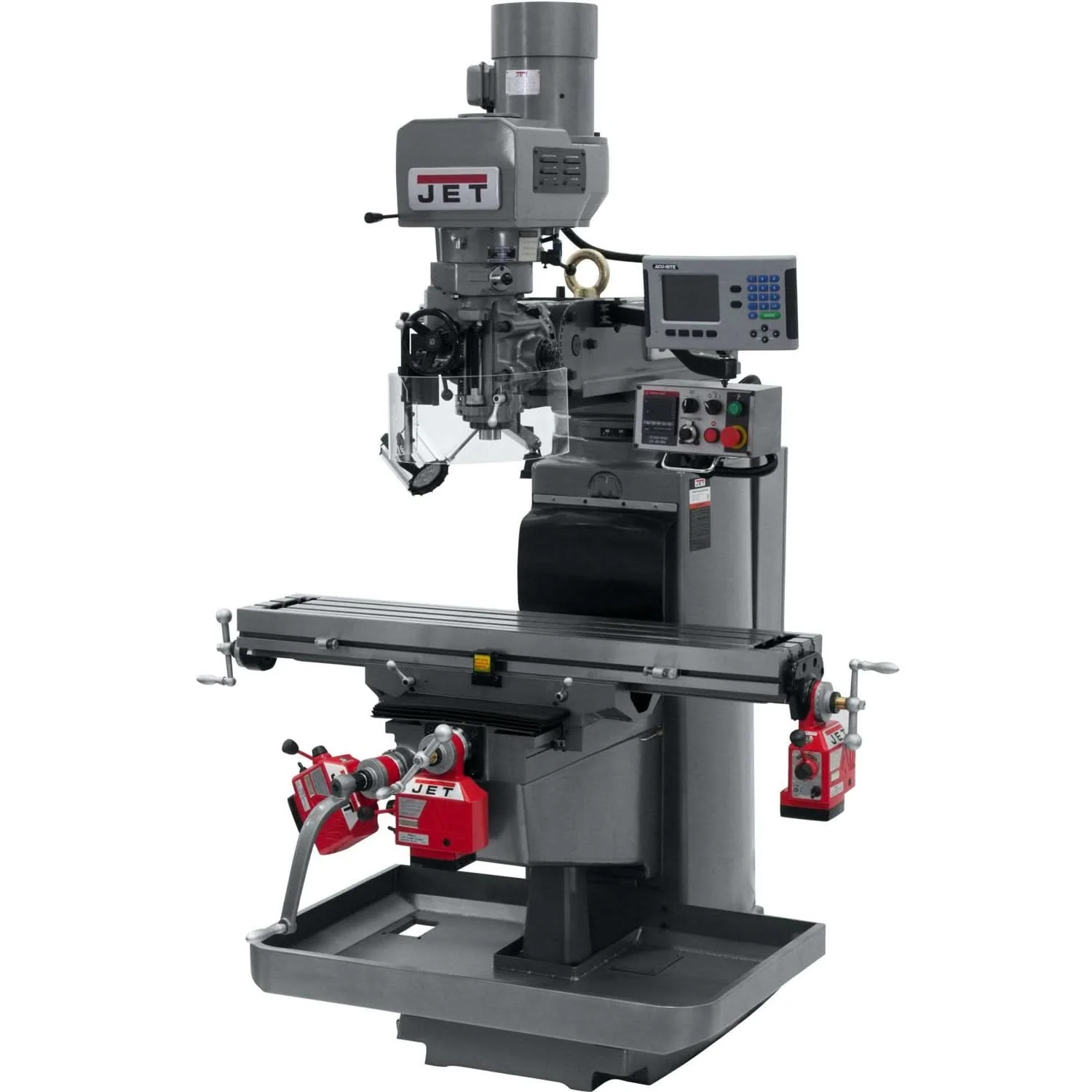 Jet Tools 690604 JTM-1050EVS2/230 Mill With X, Y and Z-Axis Powerfeeds - Image 1