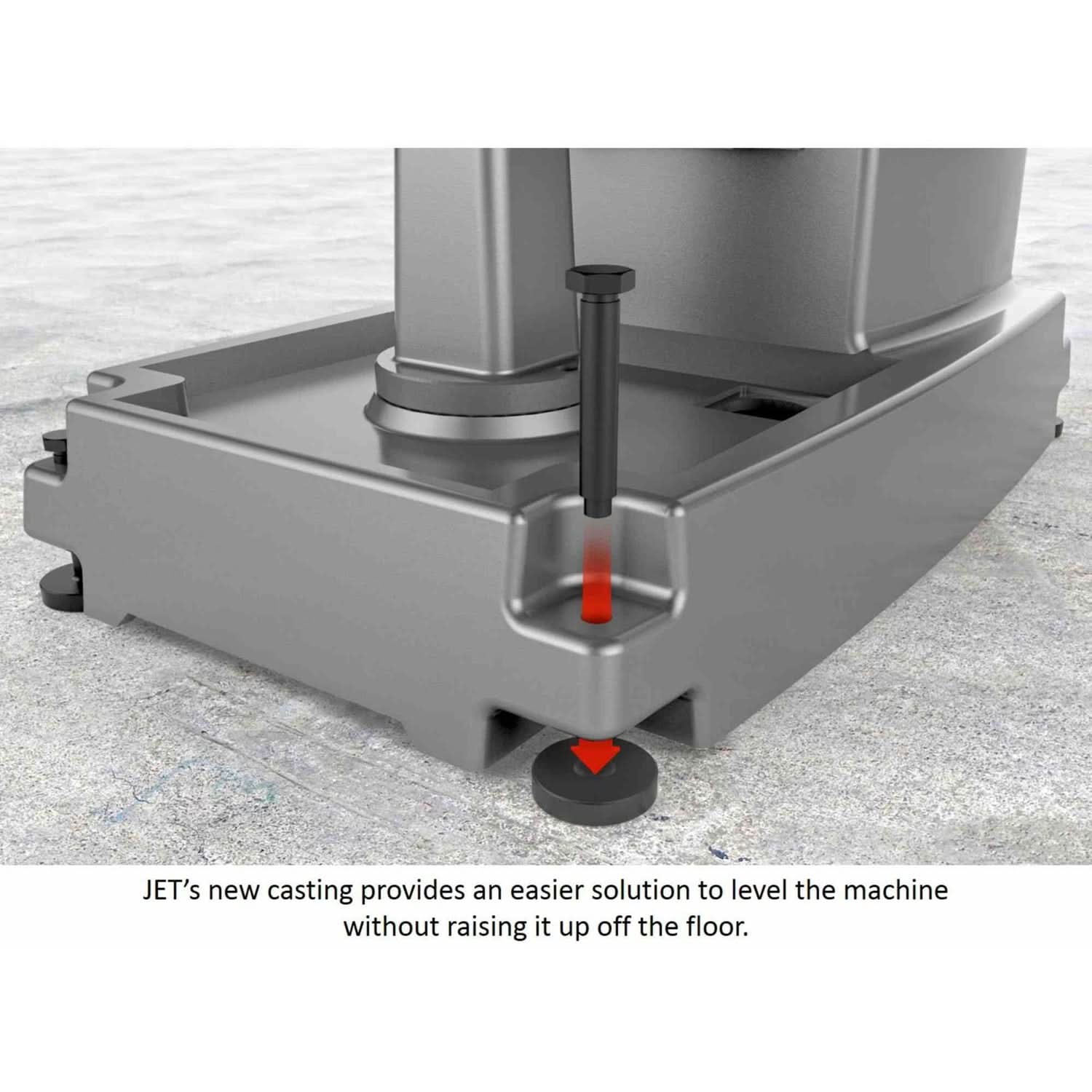 Jet Tools 690619 JTM-1050EVS2/230 Mill With Acu-Rite 200S DRO With X-Axis Powerfeed - Image 1