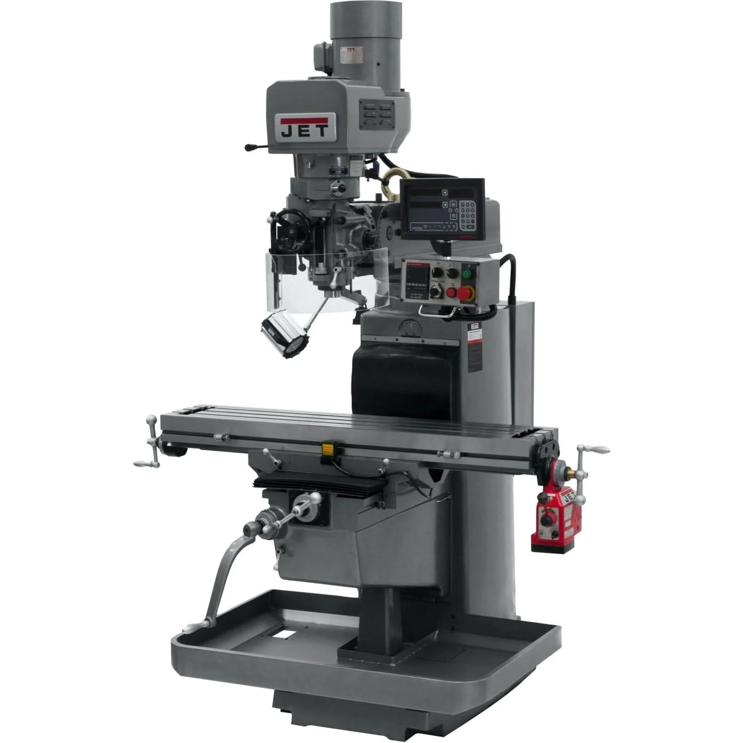 Jet Tools 690634 JTM-1050EVS2/230 Mill With Newall DP700 DRO With X-Axis Powerfeed - Image 1