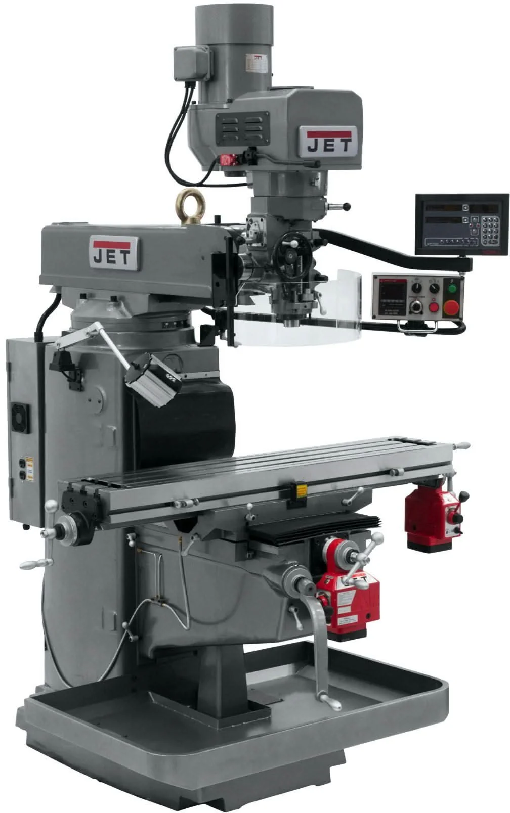 Jet Tools 690636 JTM-1050EVS2/230 Mill With Newall DP700 DRO With X and Y-Axis Powerfeeds - Image 2