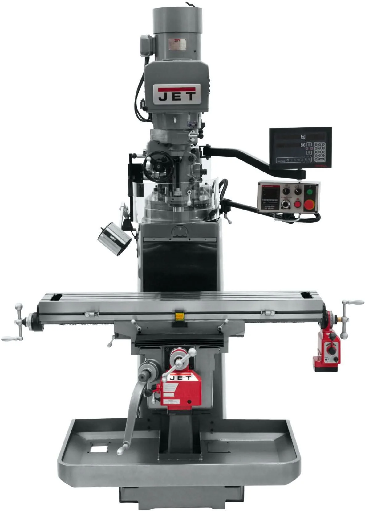 Jet Tools 690636 JTM-1050EVS2/230 Mill With Newall DP700 DRO With X and Y-Axis Powerfeeds - Image 3
