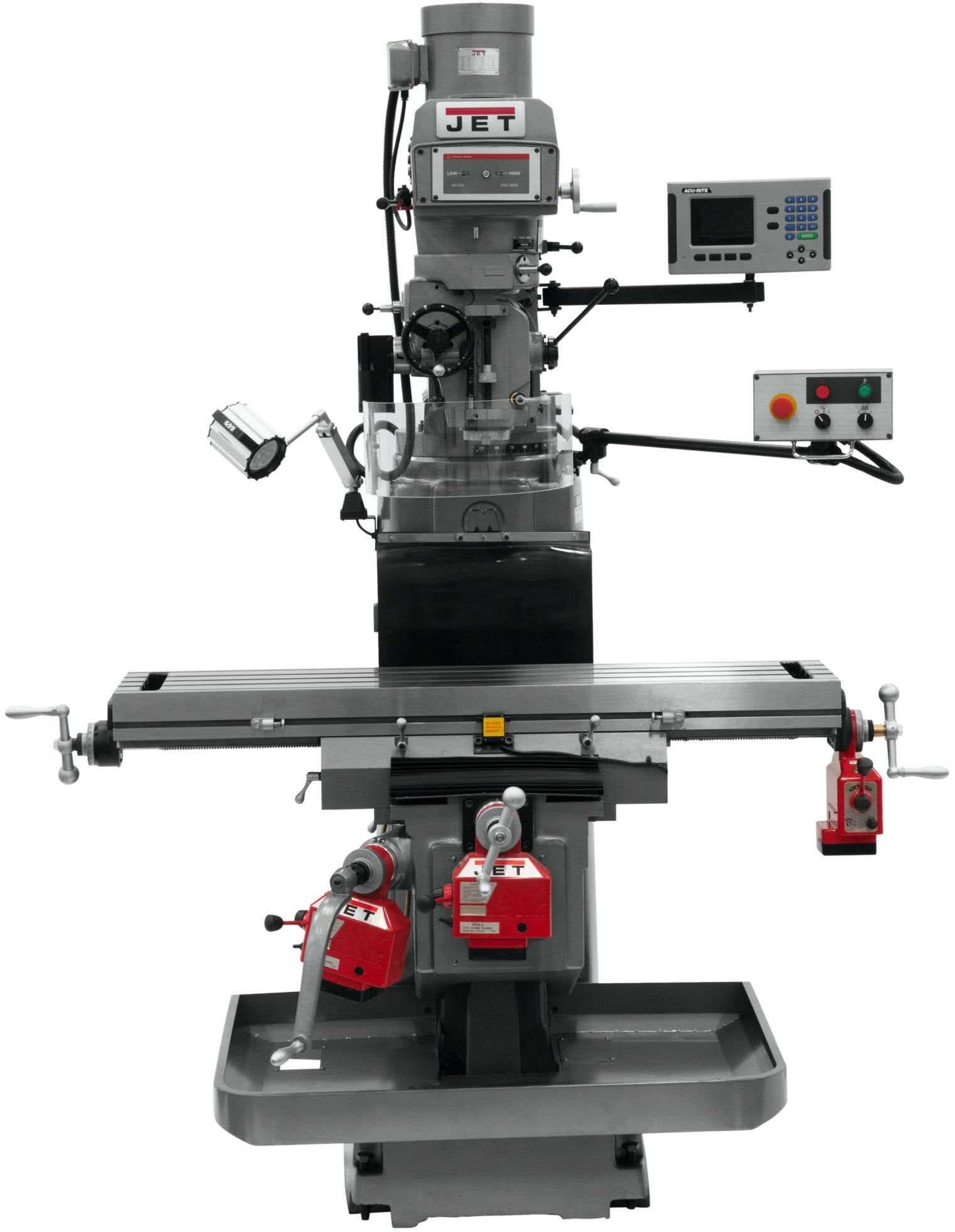 Jet Tools 698053 JTM-1254VS 200S DRO X,Y,Z PFD - Image 3
