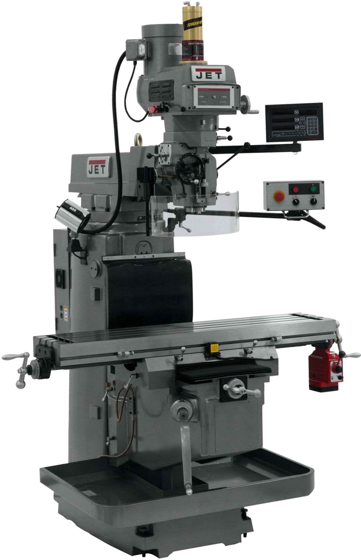 Jet Tools 698068 JTM-1254VS DP700 DRO X PFD, APDB - Image 2