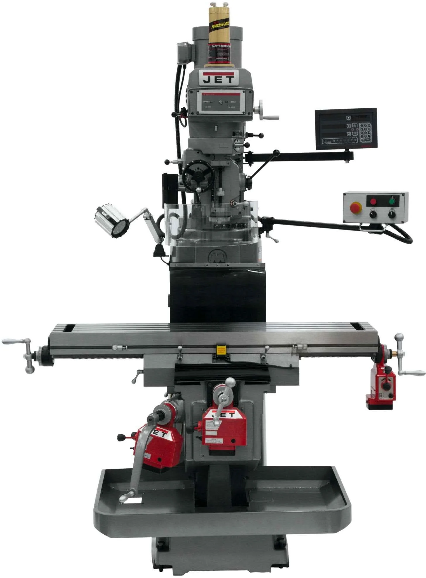 Jet Tools 698072 JTM-1254VS DP700 DRO X,Y,Z PFD, APDB - Image 3