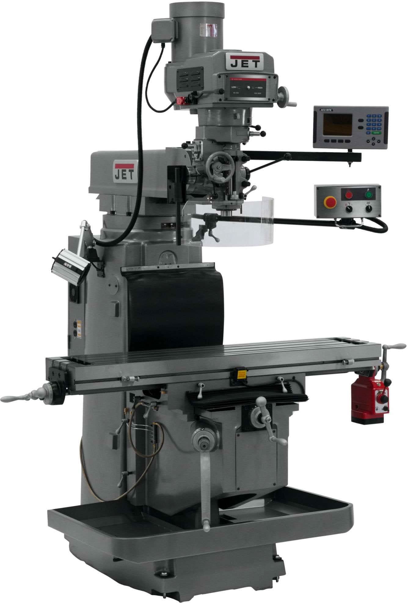 Jet Tools 698108 JTM-1254RVS 200S DRO, X PFD - Image 2
