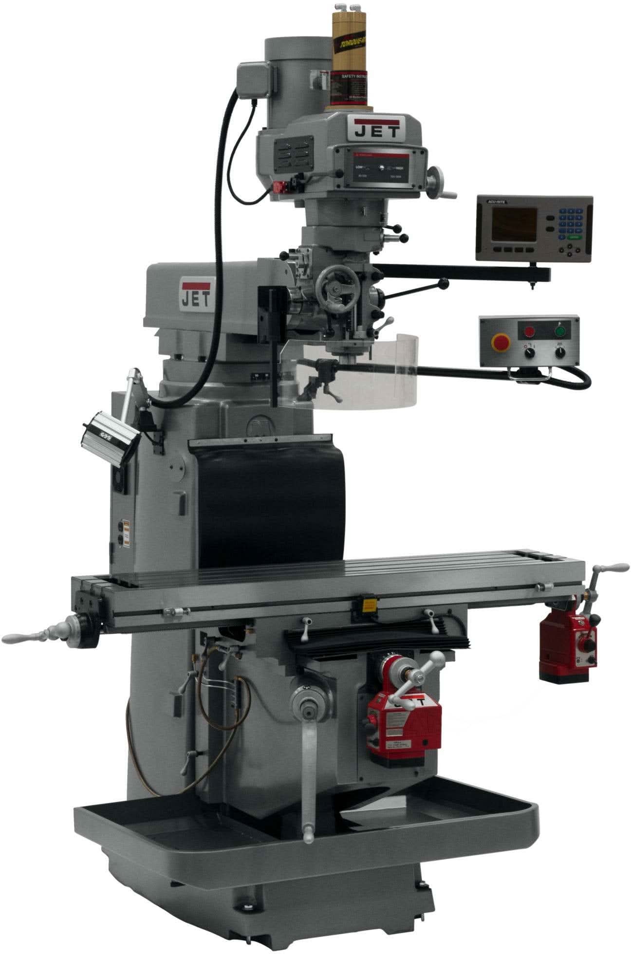 Jet Tools 698111 JTM-1254RVS 200S, X,Y PFD, APDB - Image 2