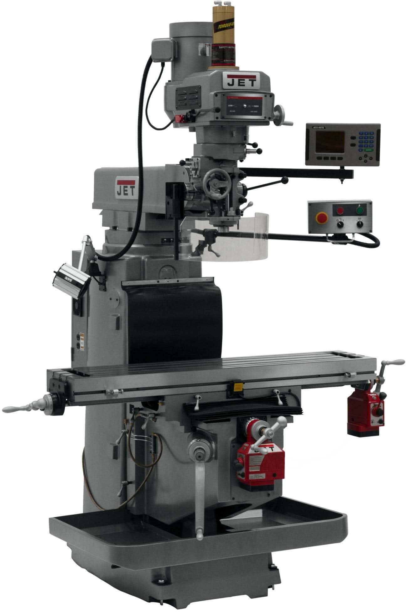 Jet Tools 698123 JTM-1254RVS 200S 3X-Q , X,Y PFD, APDB - Image 2