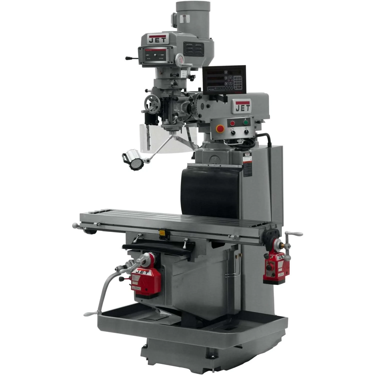Jet Tools 698134 JTM-1254RVS DP700 3X-K DRO,X , Y PFD - Image 1