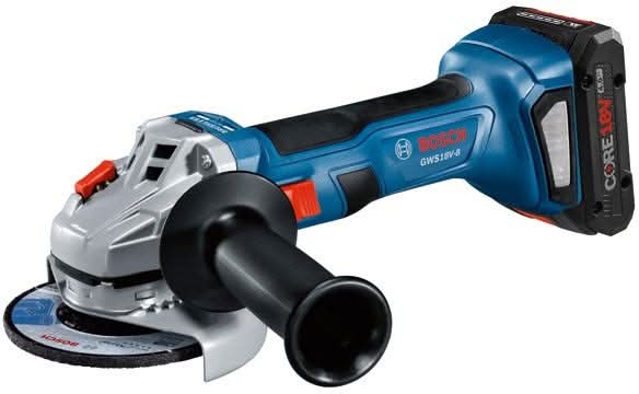 Bosch GWS18V-8B15 18V Brushless 4-1/2 In. Angle Grinder CORE18V 4.0Ah Kit - Image 2