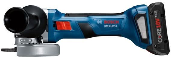 Bosch GWS18V-8B15 18V Brushless 4-1/2 In. Angle Grinder CORE18V 4.0Ah Kit - Image 3