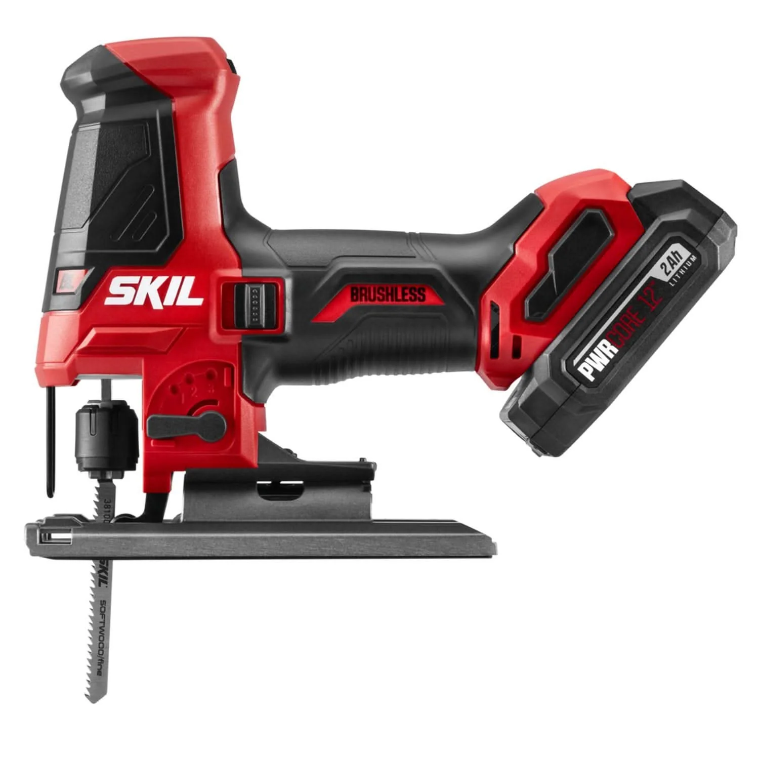 SKIL JS5833A-10 PWRCORE 12 Brushless 12V Compact Jigsaw Kit with Battery and PWR JUMP Charger - Image 3