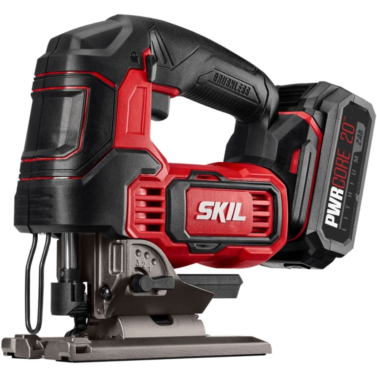 SKIL JS820202 PWRCore 20 Brushless 20V Jigsaw Kit with Battery and PWR JUMP Charger - Image 2