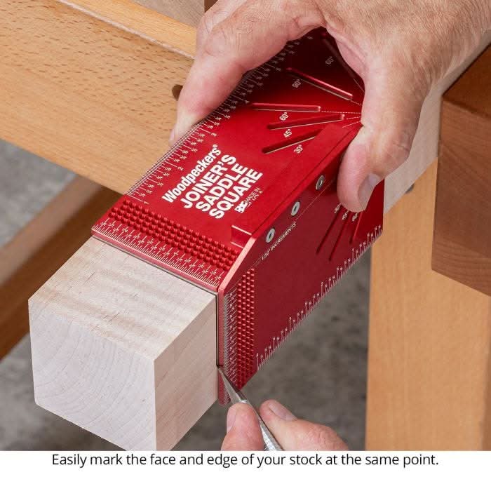 Woodpeckers JSS-M-2024 Joiner's Saddle Square w/ Rack-It, Metric - Image 3