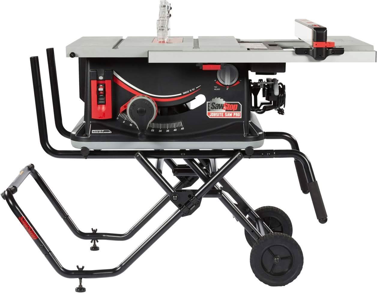 SawStop JSS-120A60 Jobsite PRO Table Saw with Cart & Fence - Image 1