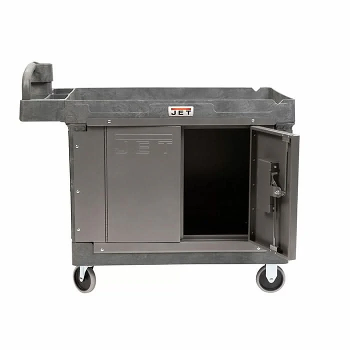 Jet Tools LOAD-N-LOCK Security Cart System with PUC-4325 Resin Utility Cart - Image 3