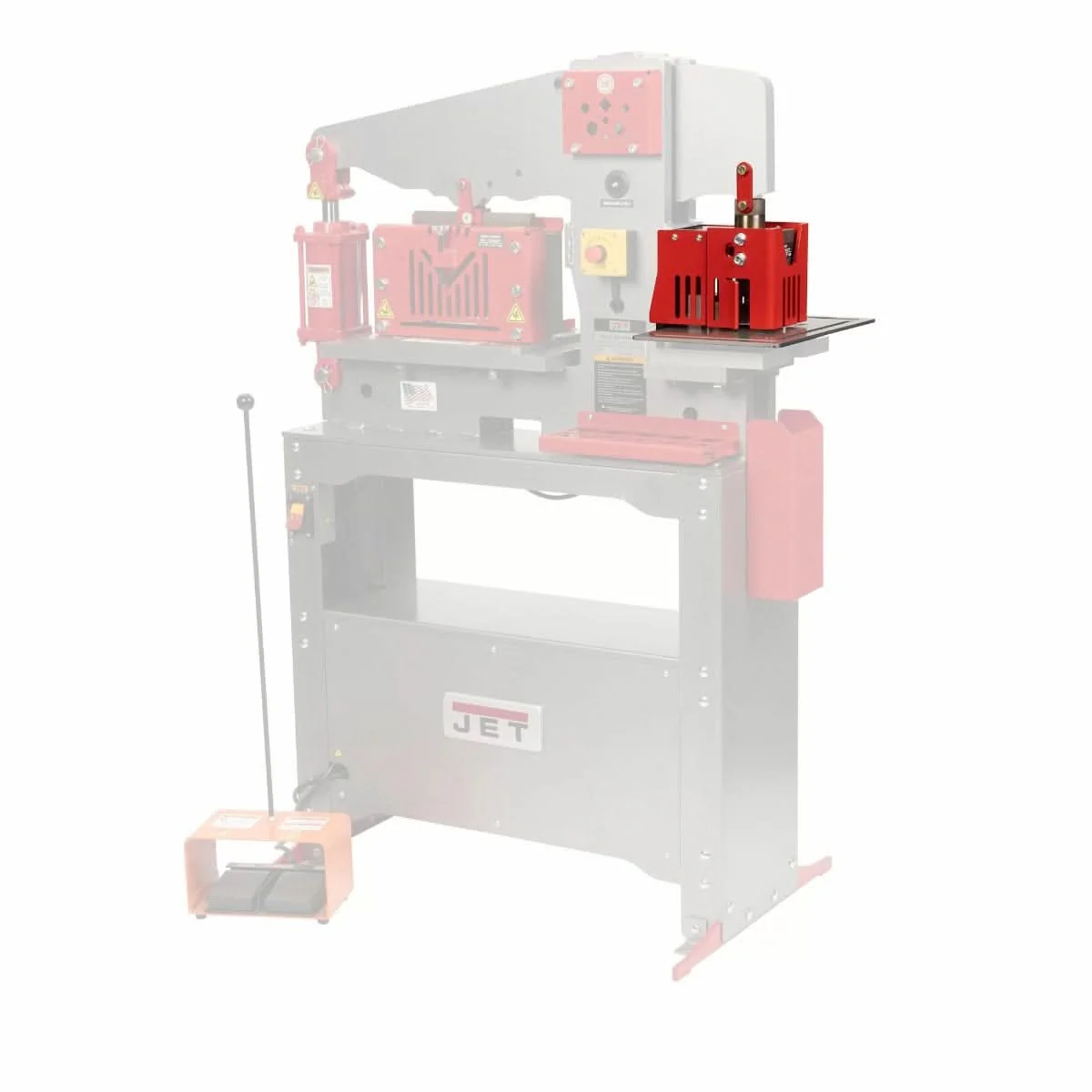 Jet Tools 245-JPW Notcher Assembly, JET 45T Ironworker - Image 2