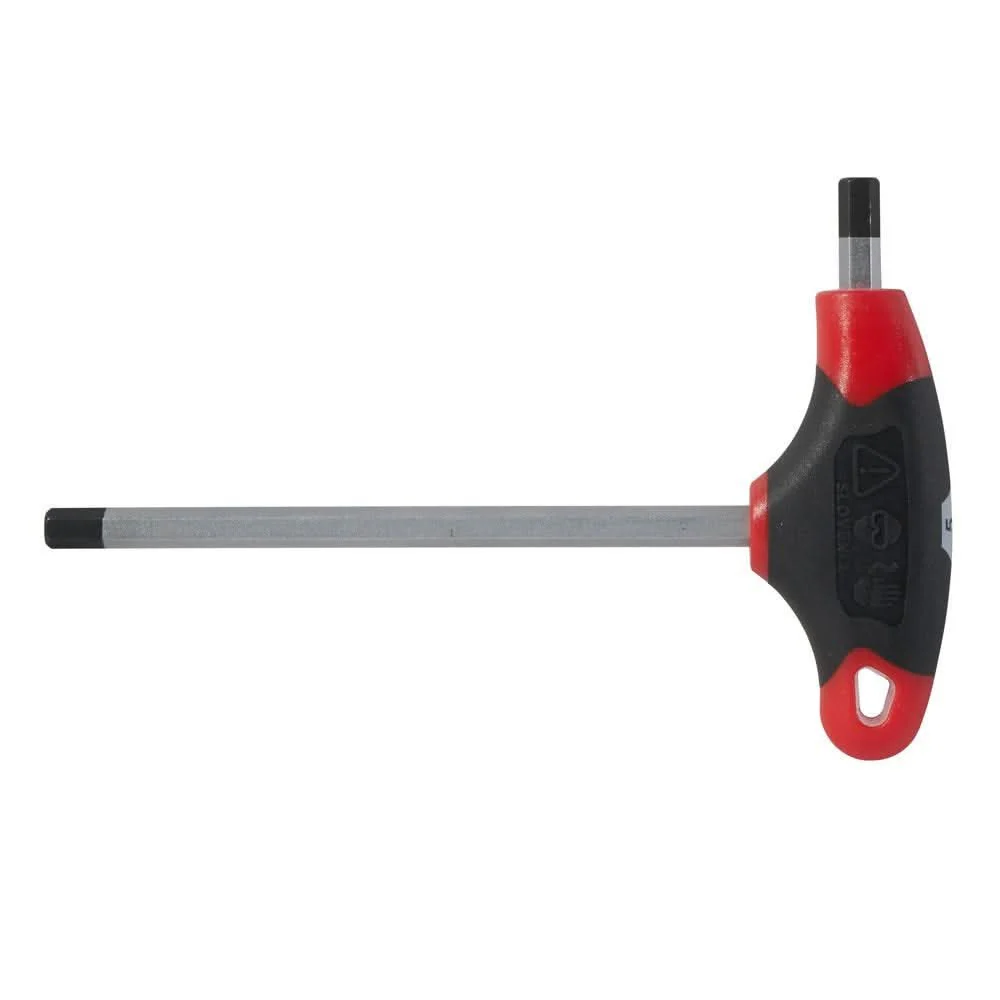 Klein Tools JTH6E14 5/16-Inch Hex Key, Journeyman T-Handle, 6-Inch - Image 3
